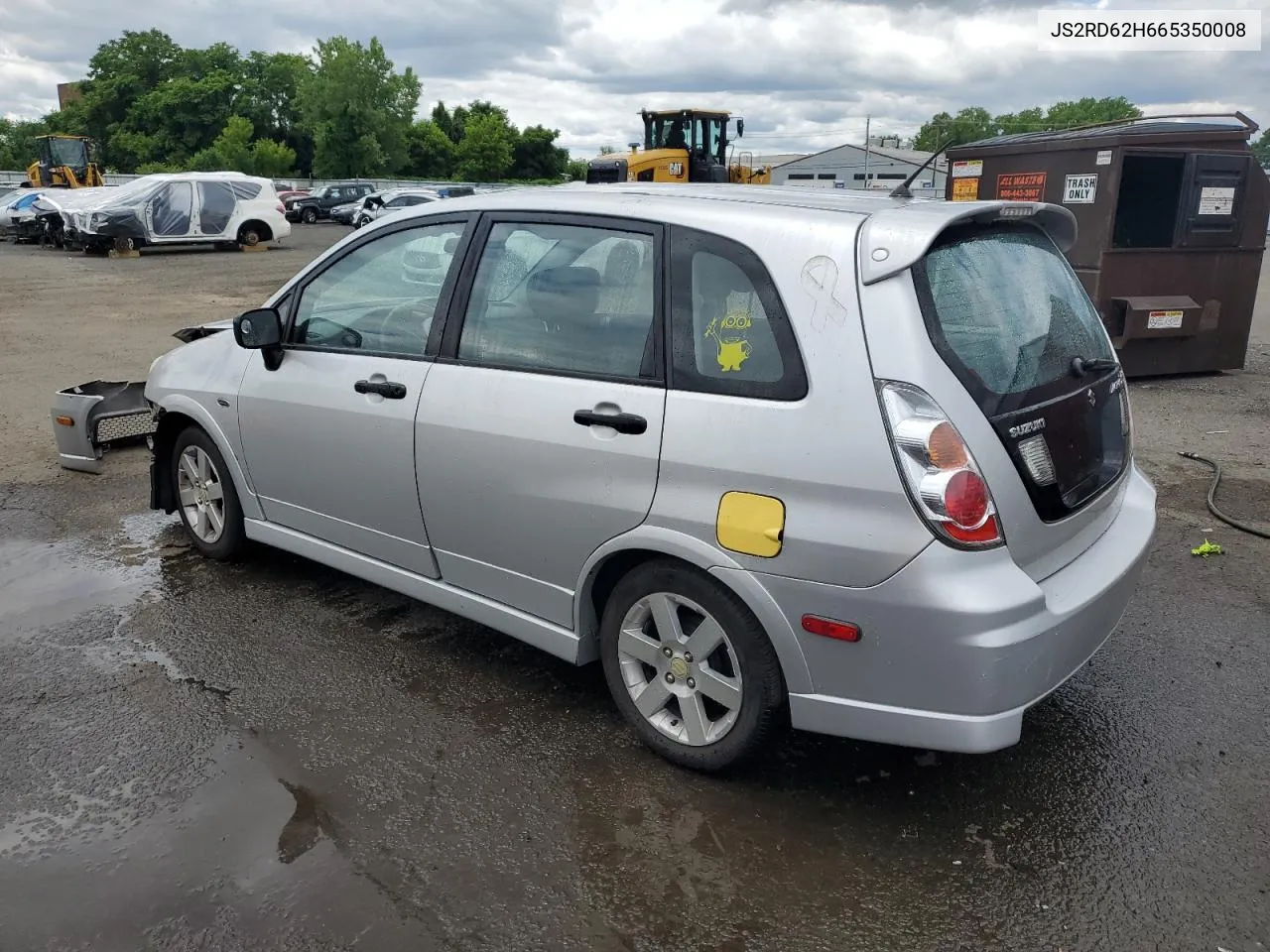 2006 Suzuki Aerio VIN: JS2RD62H665350008 Lot: 58096044