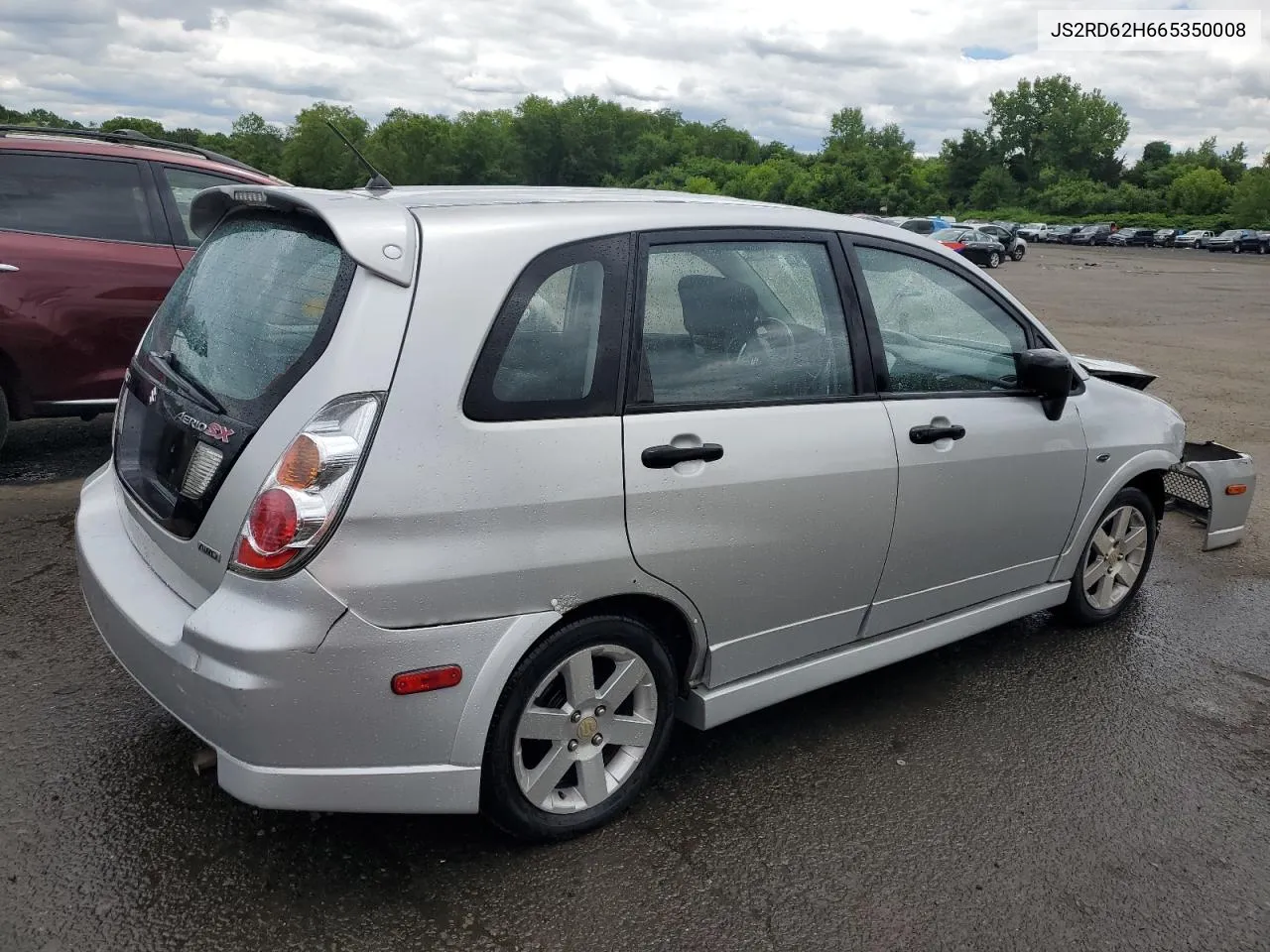 2006 Suzuki Aerio VIN: JS2RD62H665350008 Lot: 58096044