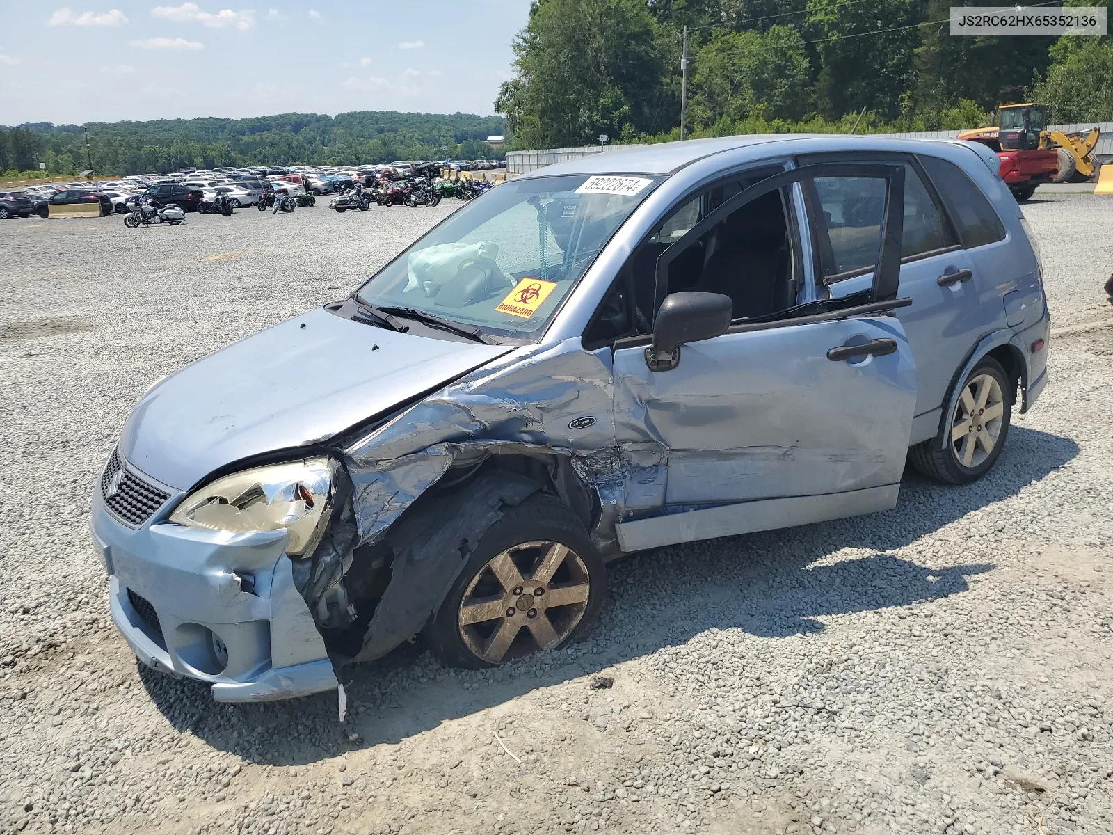 2006 Suzuki Aerio VIN: JS2RC62HX65352136 Lot: 59222674