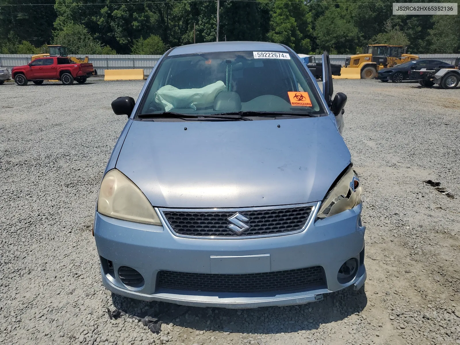 2006 Suzuki Aerio VIN: JS2RC62HX65352136 Lot: 59222674