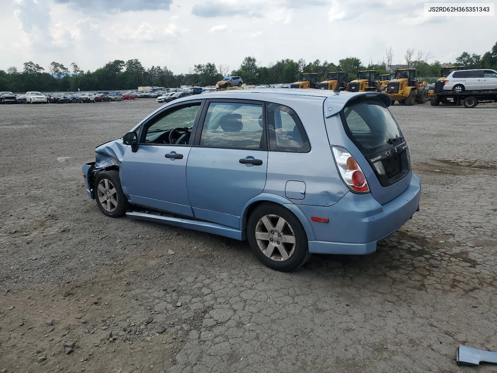 2006 Suzuki Aerio VIN: JS2RD62H365351343 Lot: 62500034