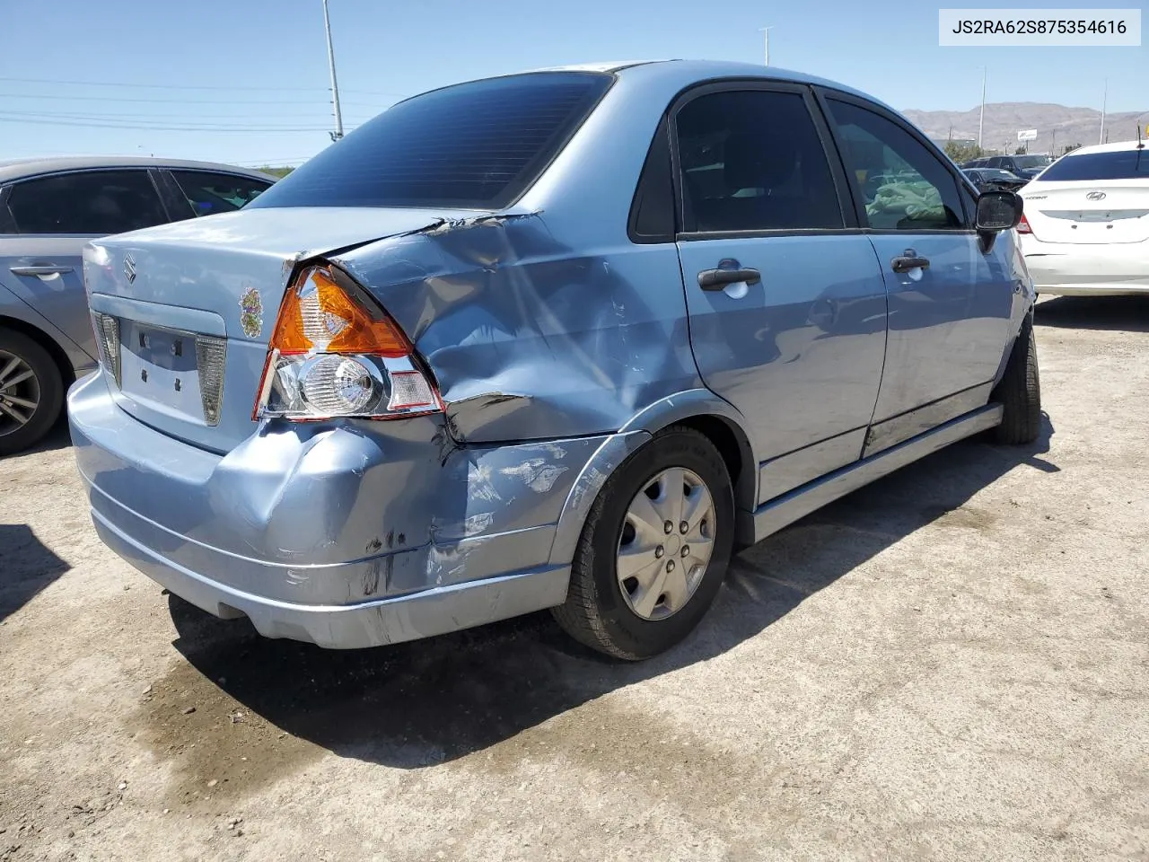 2007 Suzuki Aerio VIN: JS2RA62S875354616 Lot: 53459774