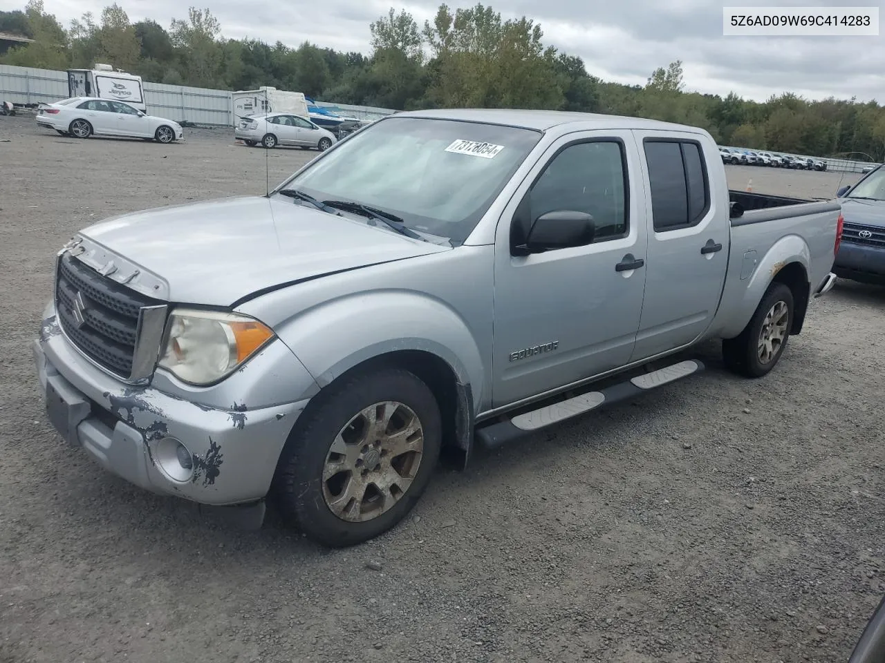 2009 Suzuki Equator Sport VIN: 5Z6AD09W69C414283 Lot: 73178054