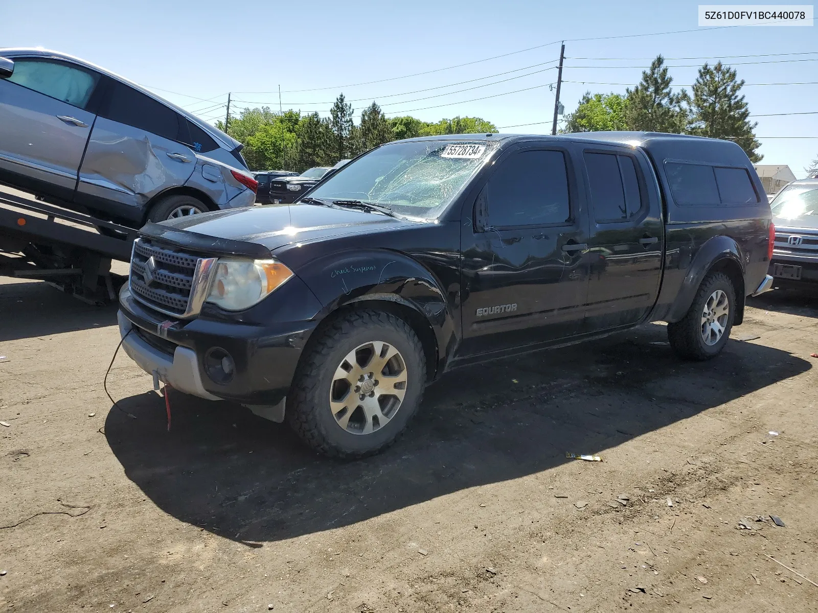 2011 Suzuki Equator Sport VIN: 5Z61D0FV1BC440078 Lot: 55728734