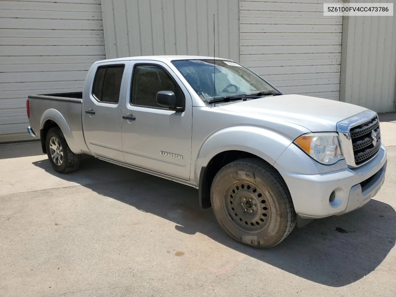 2012 Suzuki Equator Sport VIN: 5Z61D0FV4CC473786 Lot: 63085444