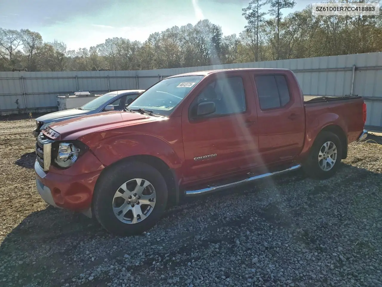 5Z61D0ER7CC418883 2012 Suzuki Equator Sport