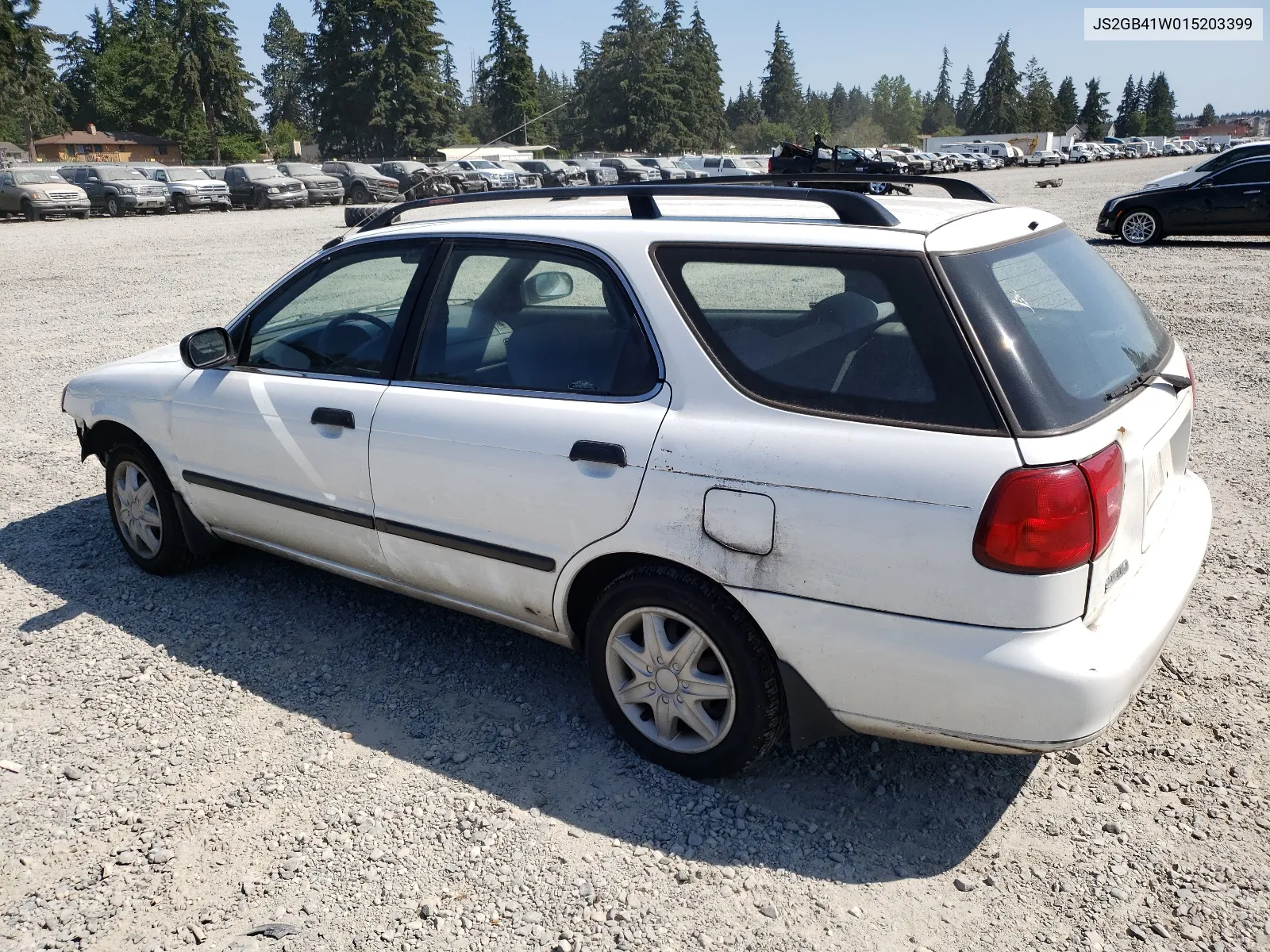 2001 Suzuki Esteem Gl VIN: JS2GB41W015203399 Lot: 63145464