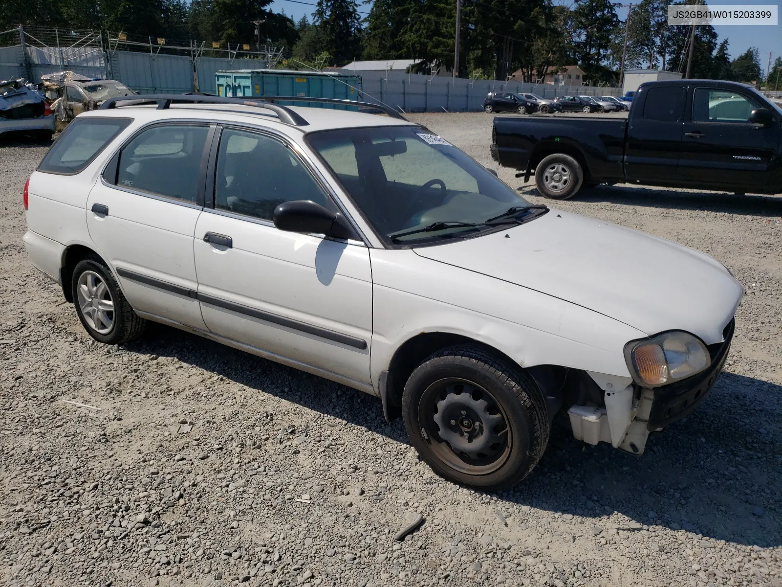 2001 Suzuki Esteem Gl VIN: JS2GB41W015203399 Lot: 63145464