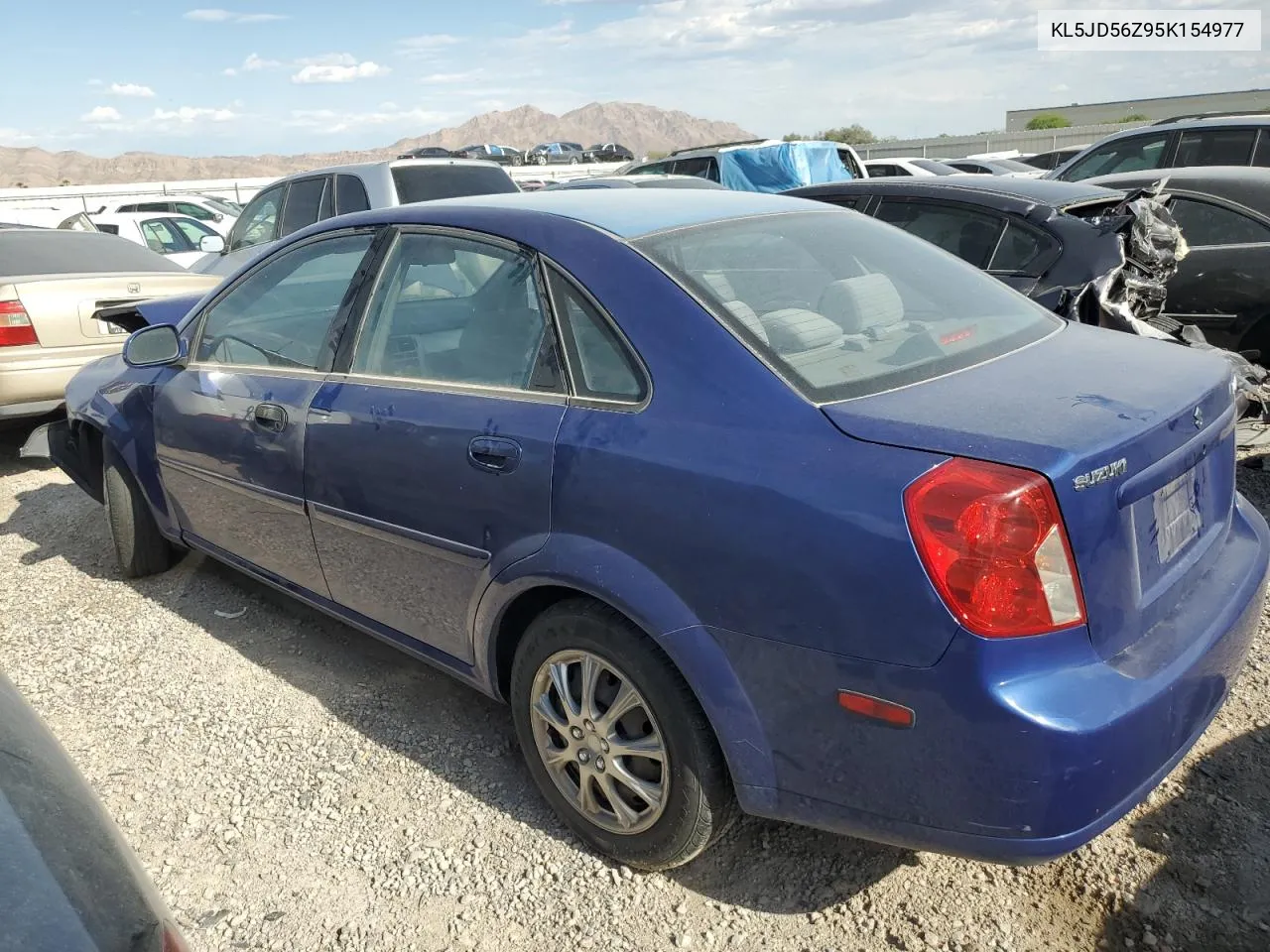 2005 Suzuki Forenza S VIN: KL5JD56Z95K154977 Lot: 47408144