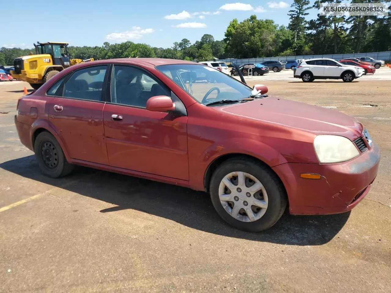 KL5JD56Z85K098353 2005 Suzuki Forenza S