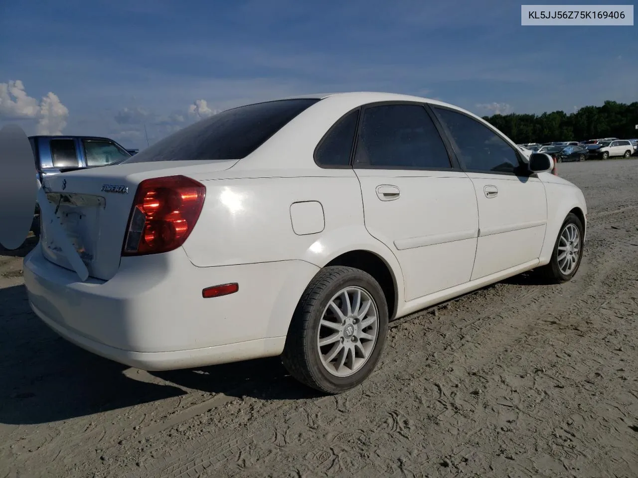 2005 Suzuki Forenza Lx VIN: KL5JJ56Z75K169406 Lot: 61678664