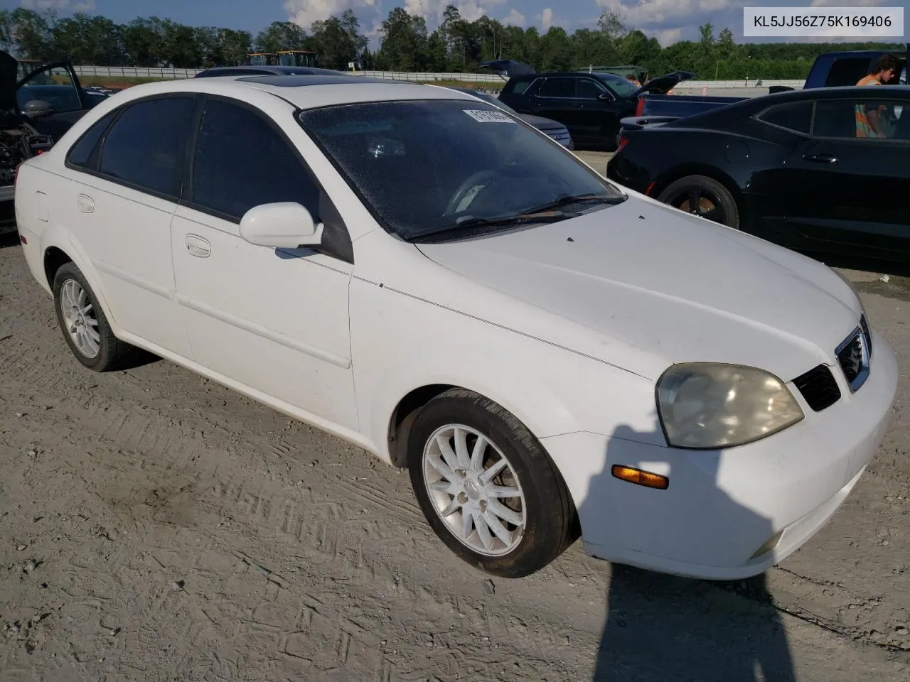 2005 Suzuki Forenza Lx VIN: KL5JJ56Z75K169406 Lot: 61678664