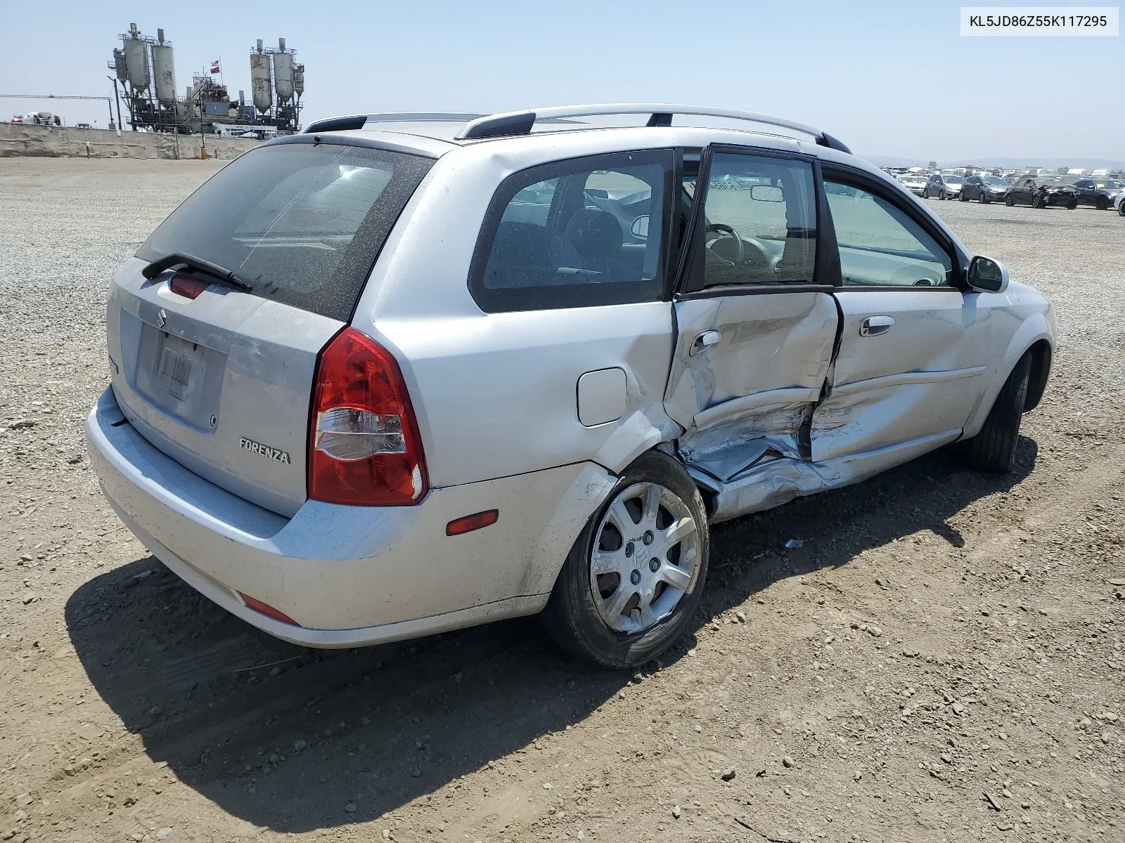 2005 Suzuki Forenza S VIN: KL5JD86Z55K117295 Lot: 63654744