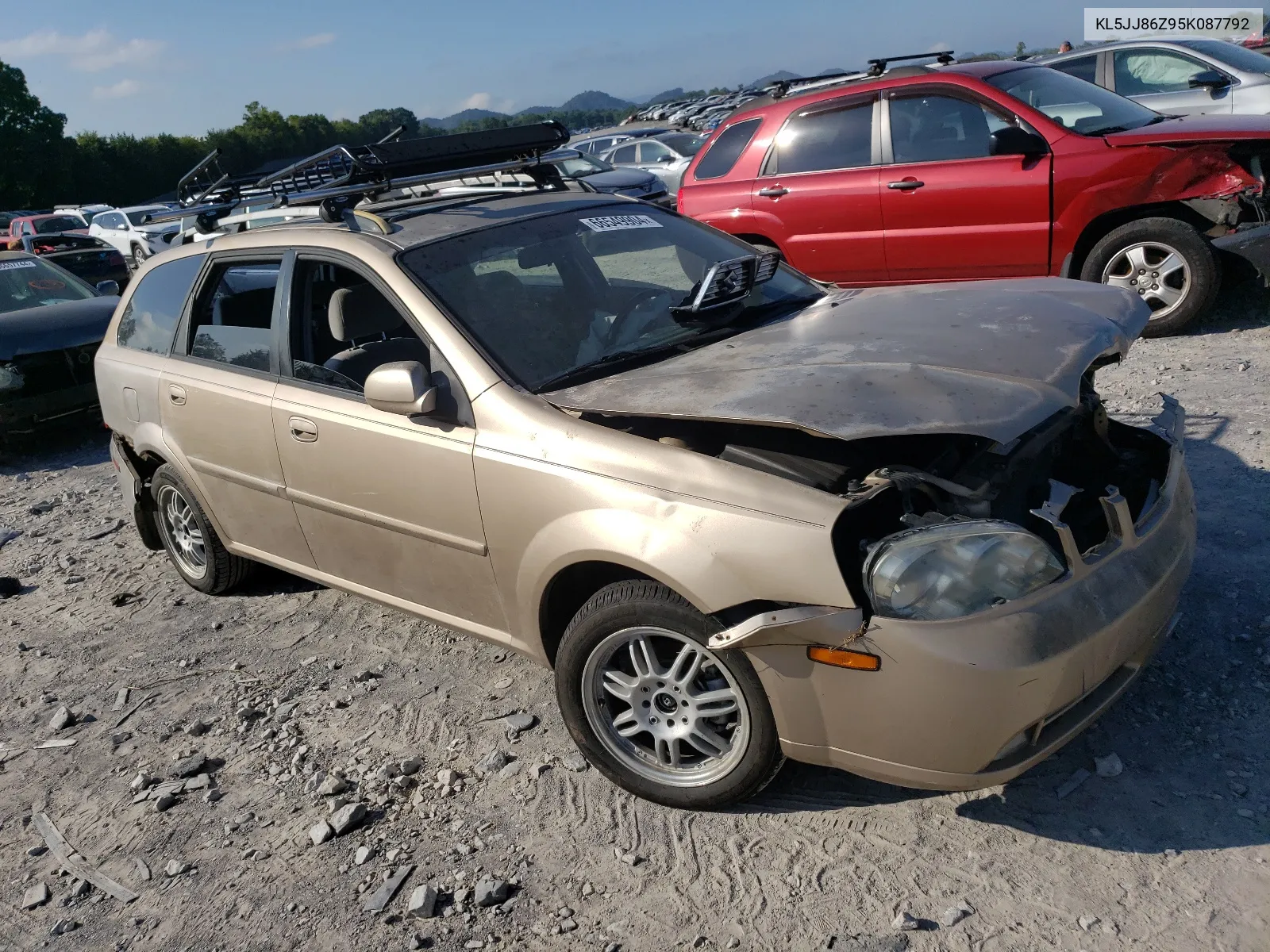 2005 Suzuki Forenza Lx VIN: KL5JJ86Z95K087792 Lot: 66549904