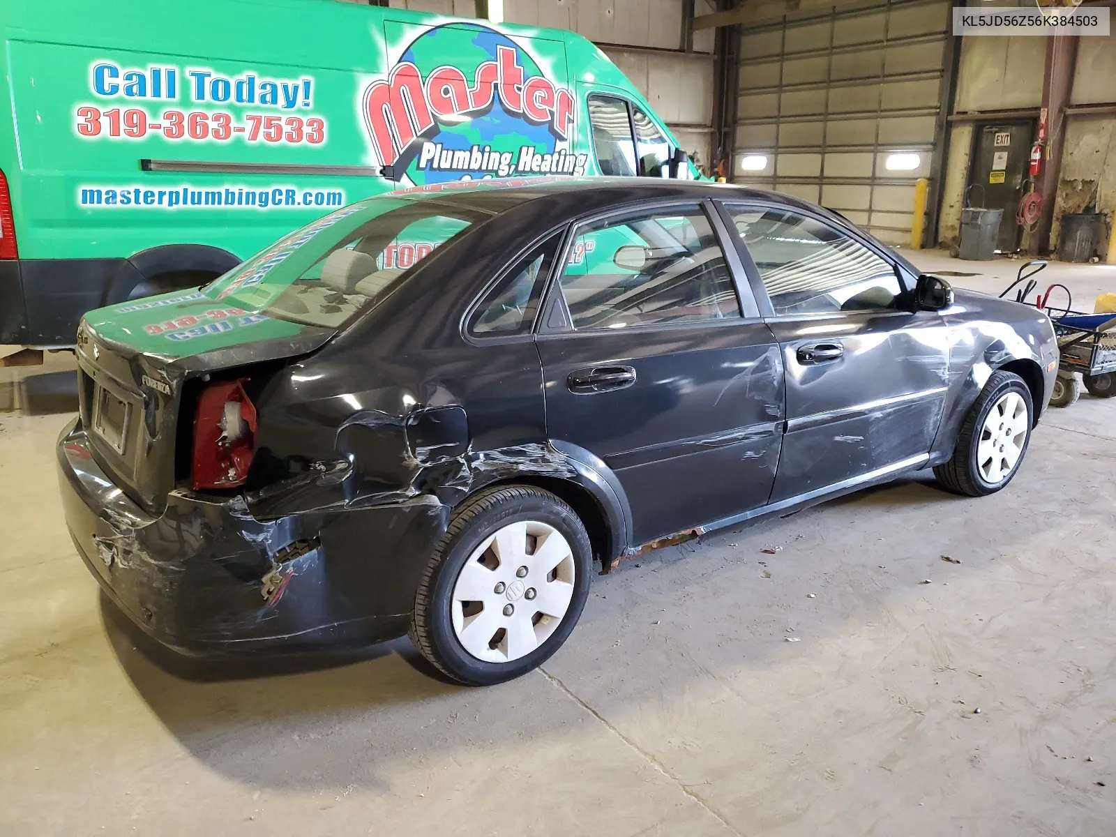 2006 Suzuki Forenza VIN: KL5JD56Z56K384503 Lot: 57712594