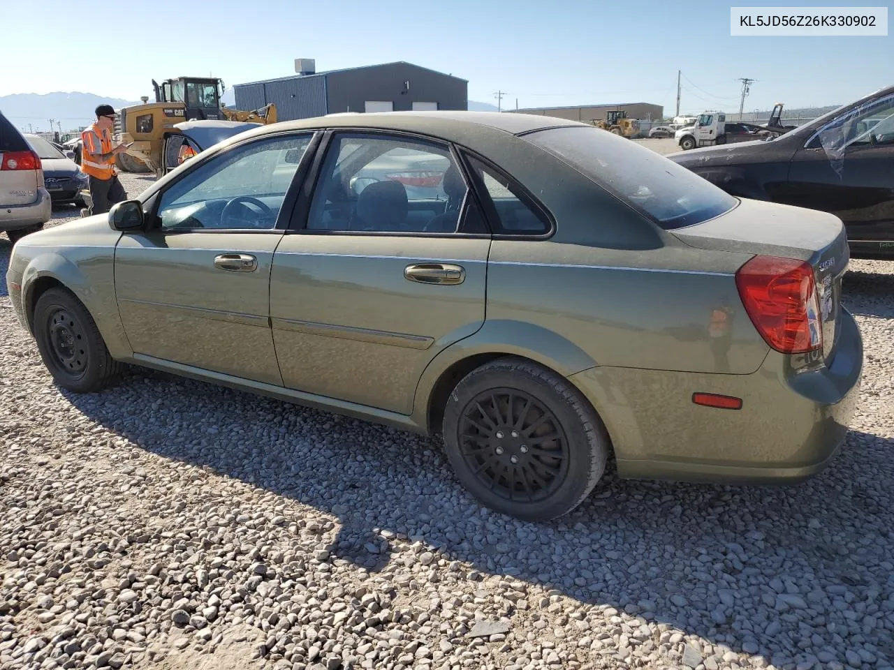 2006 Suzuki Forenza VIN: KL5JD56Z26K330902 Lot: 58642184