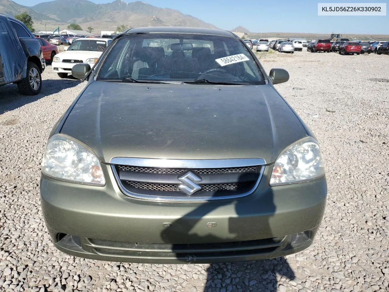 2006 Suzuki Forenza VIN: KL5JD56Z26K330902 Lot: 58642184