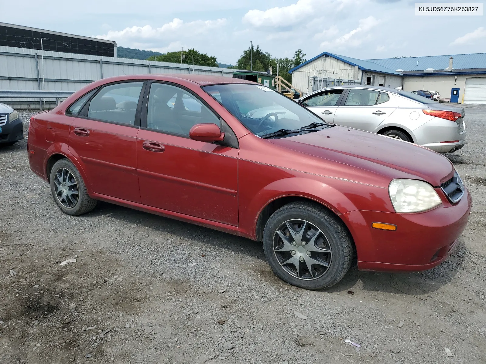 2006 Suzuki Forenza VIN: KL5JD56Z76K263827 Lot: 61411734