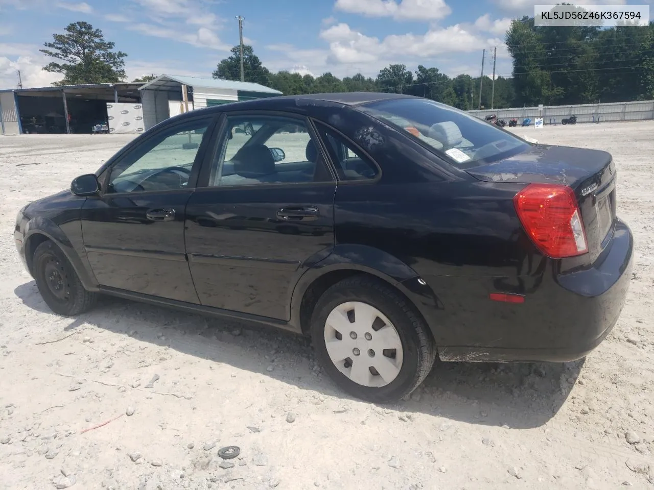 2006 Suzuki Forenza VIN: KL5JD56Z46K367594 Lot: 61855524