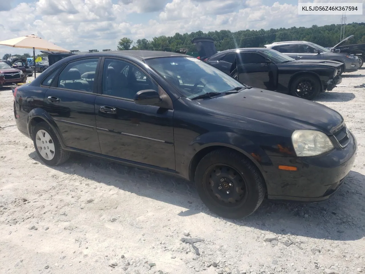 2006 Suzuki Forenza VIN: KL5JD56Z46K367594 Lot: 61855524