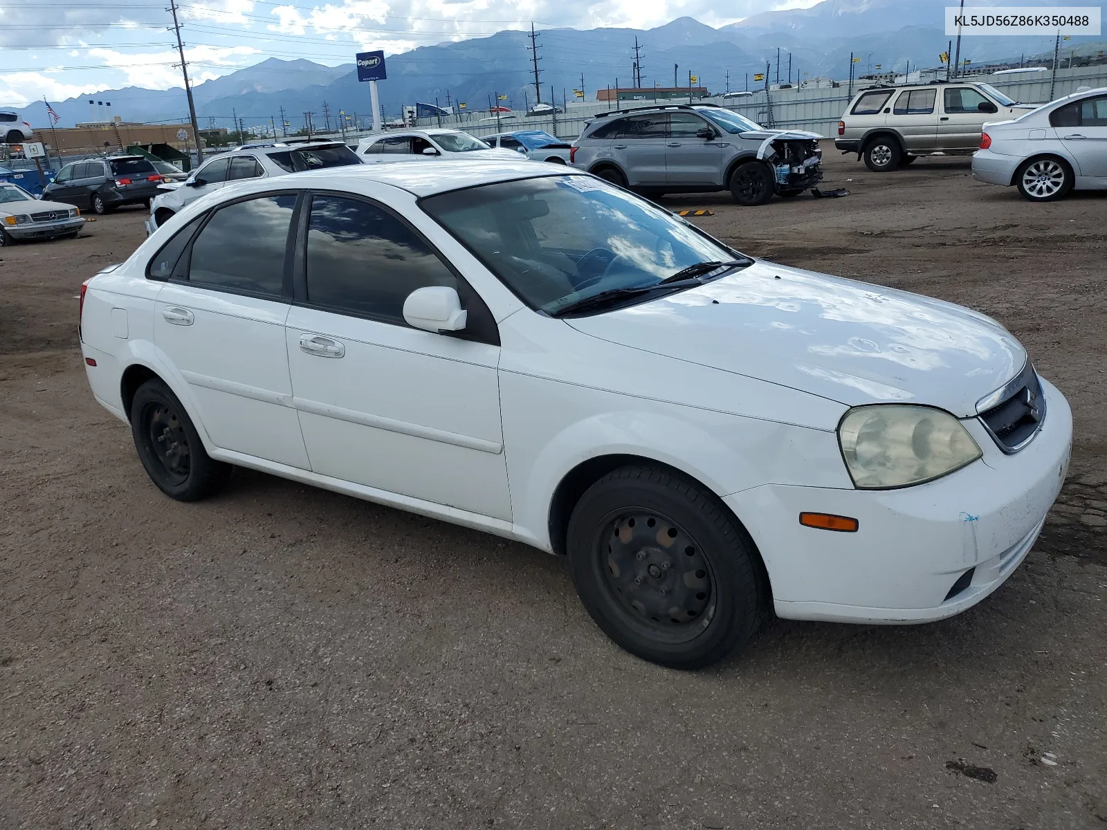 2006 Suzuki Forenza VIN: KL5JD56Z86K350488 Lot: 67422784