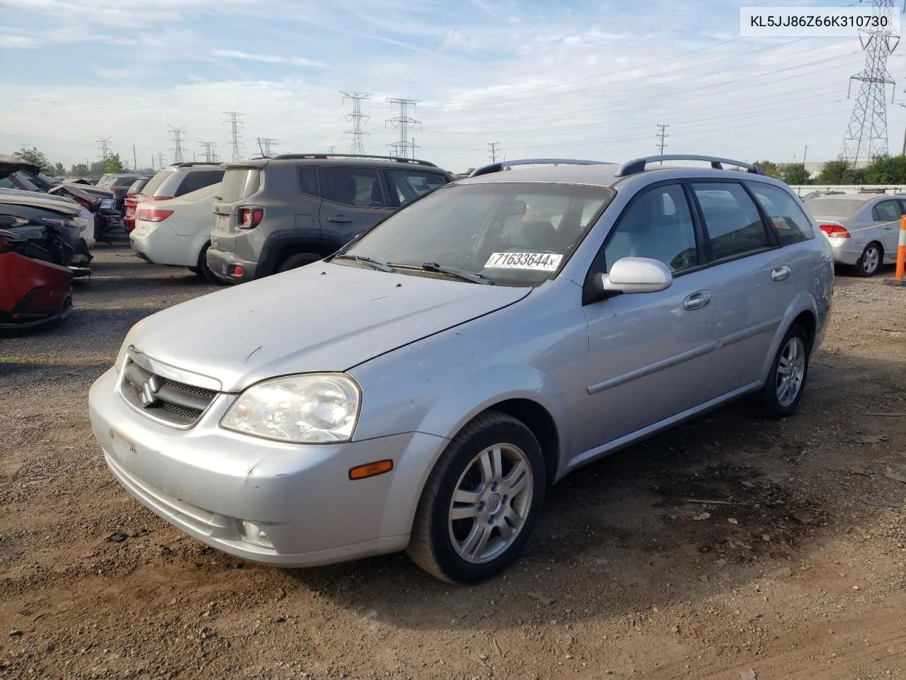 KL5JJ86Z66K310730 2006 Suzuki Forenza Premium