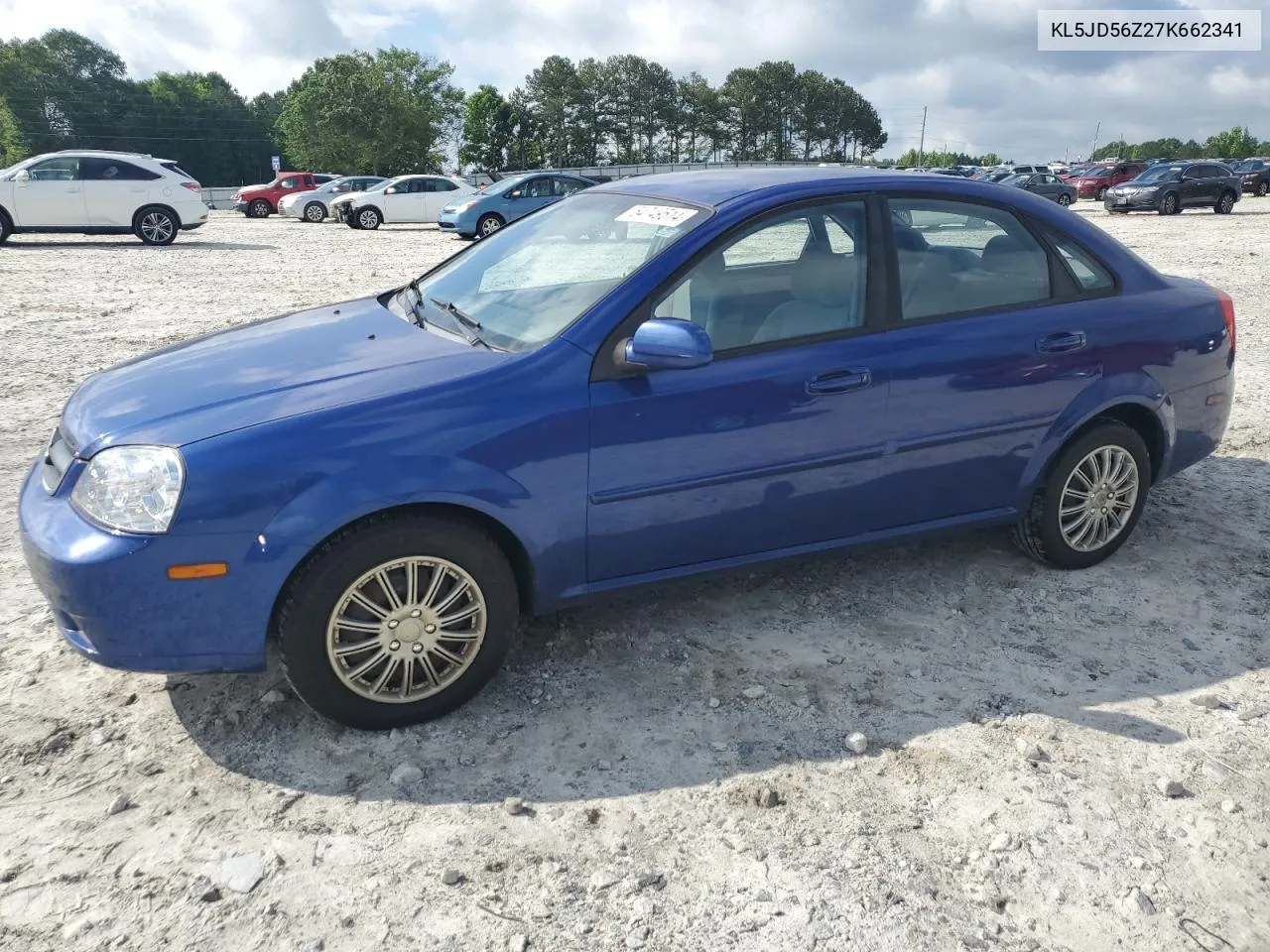 2007 Suzuki Forenza Base VIN: KL5JD56Z27K662341 Lot: 54749514