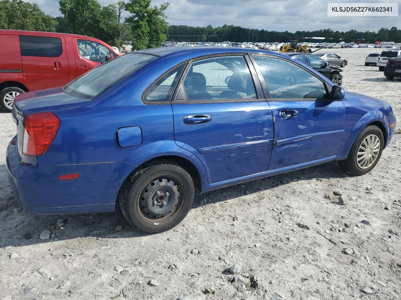 2007 Suzuki Forenza Base VIN: KL5JD56Z27K662341 Lot: 54749514