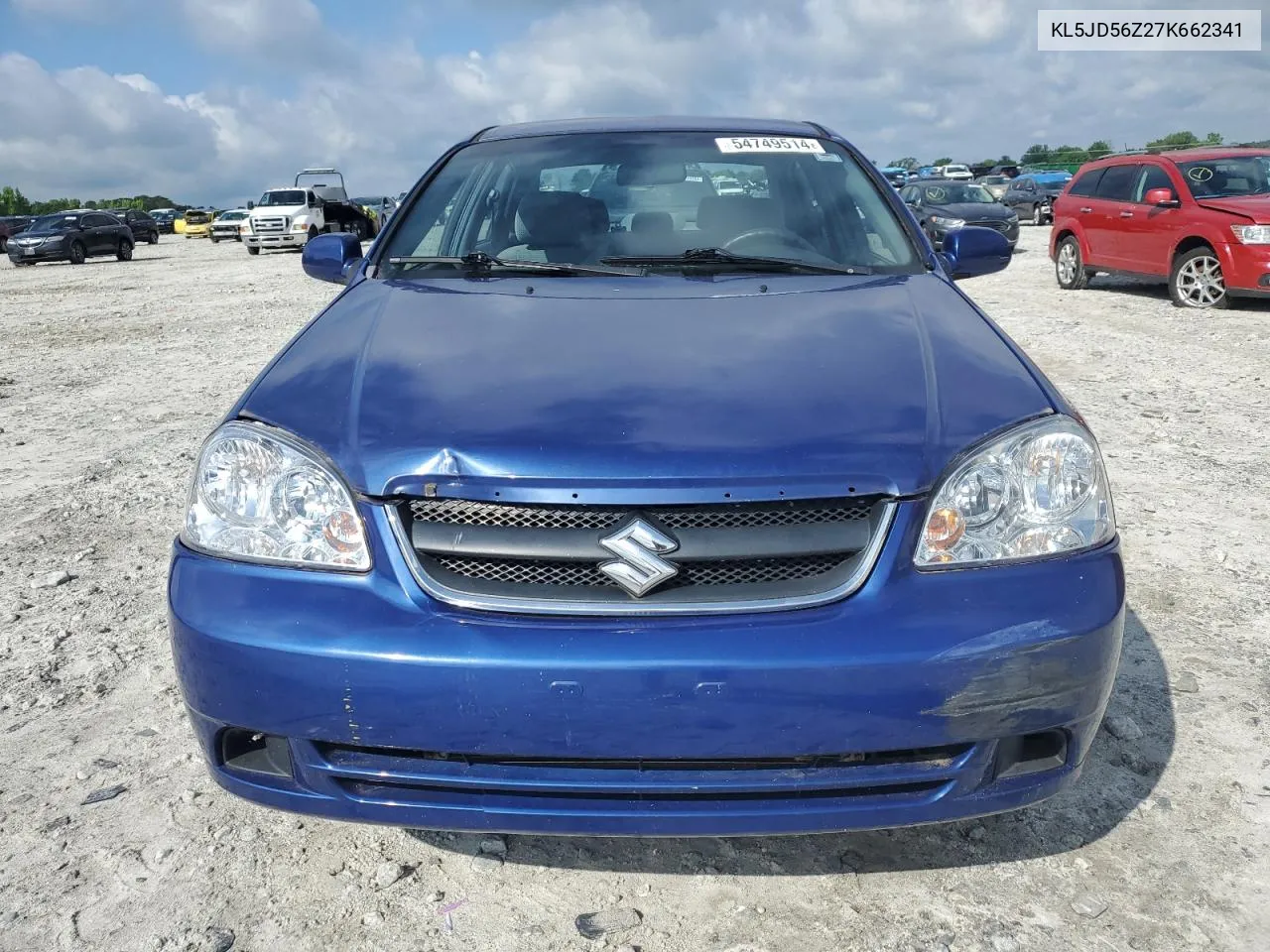 2007 Suzuki Forenza Base VIN: KL5JD56Z27K662341 Lot: 54749514