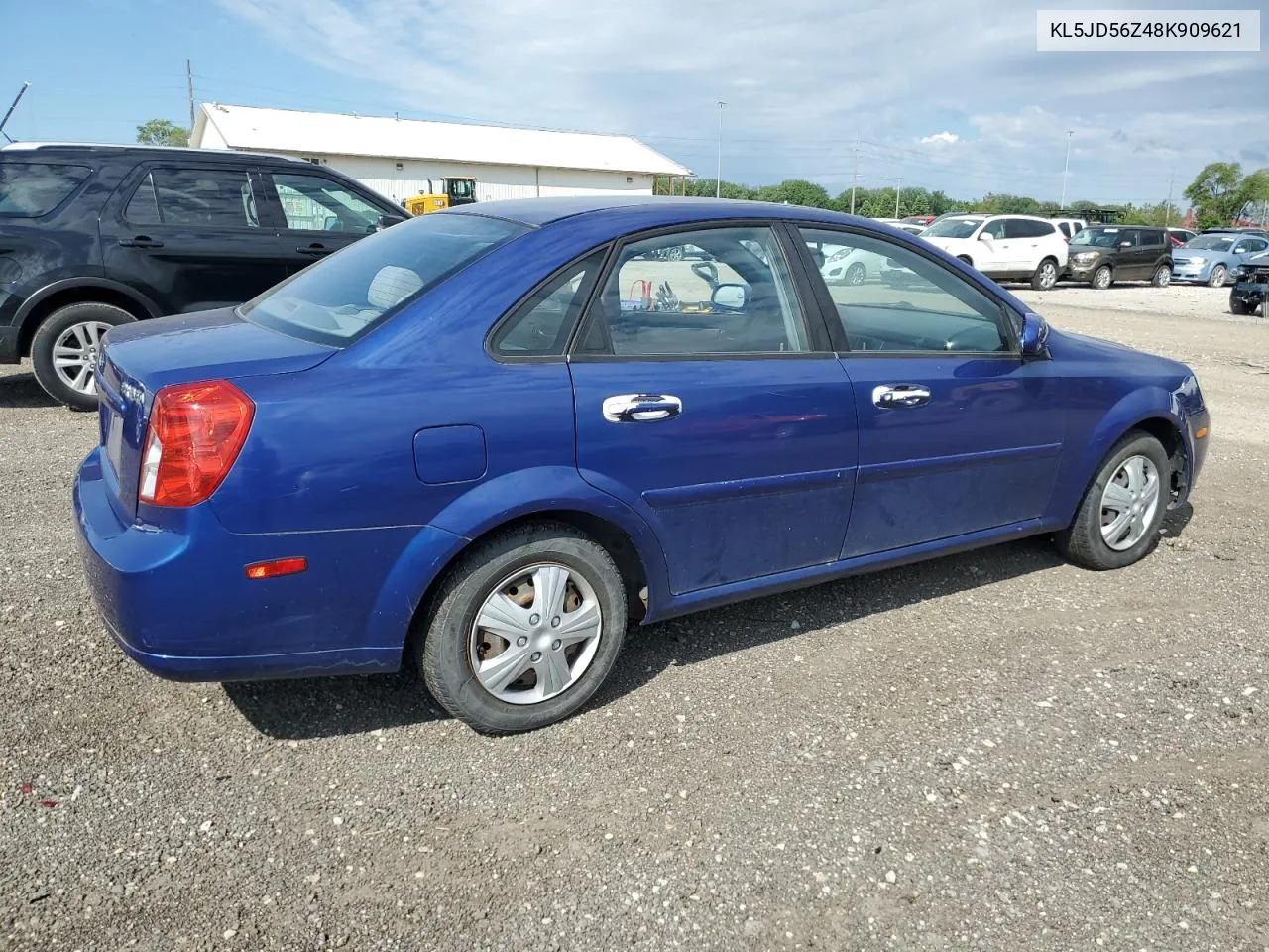 2008 Suzuki Forenza Base VIN: KL5JD56Z48K909621 Lot: 56532074