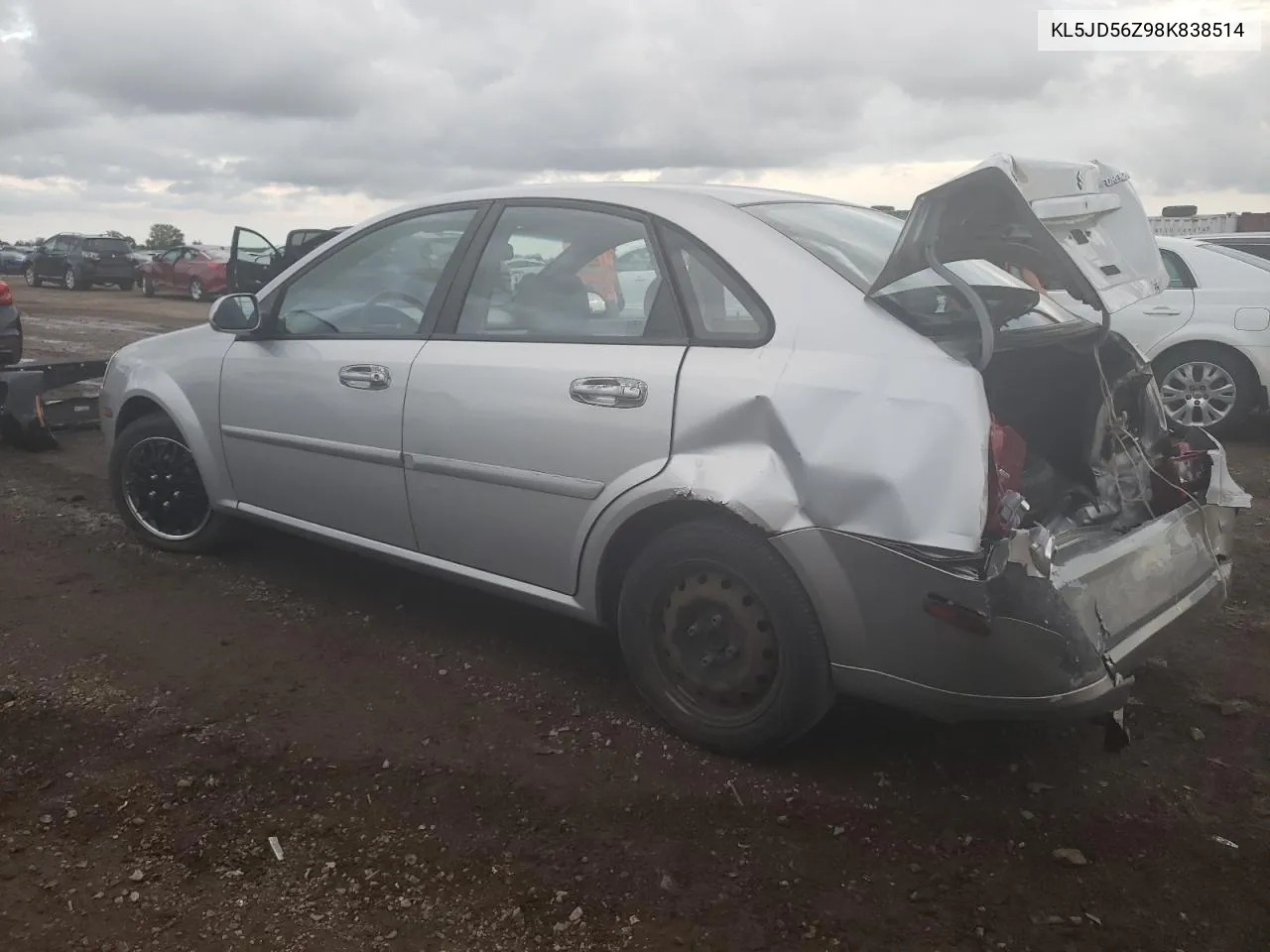 KL5JD56Z98K838514 2008 Suzuki Forenza Base