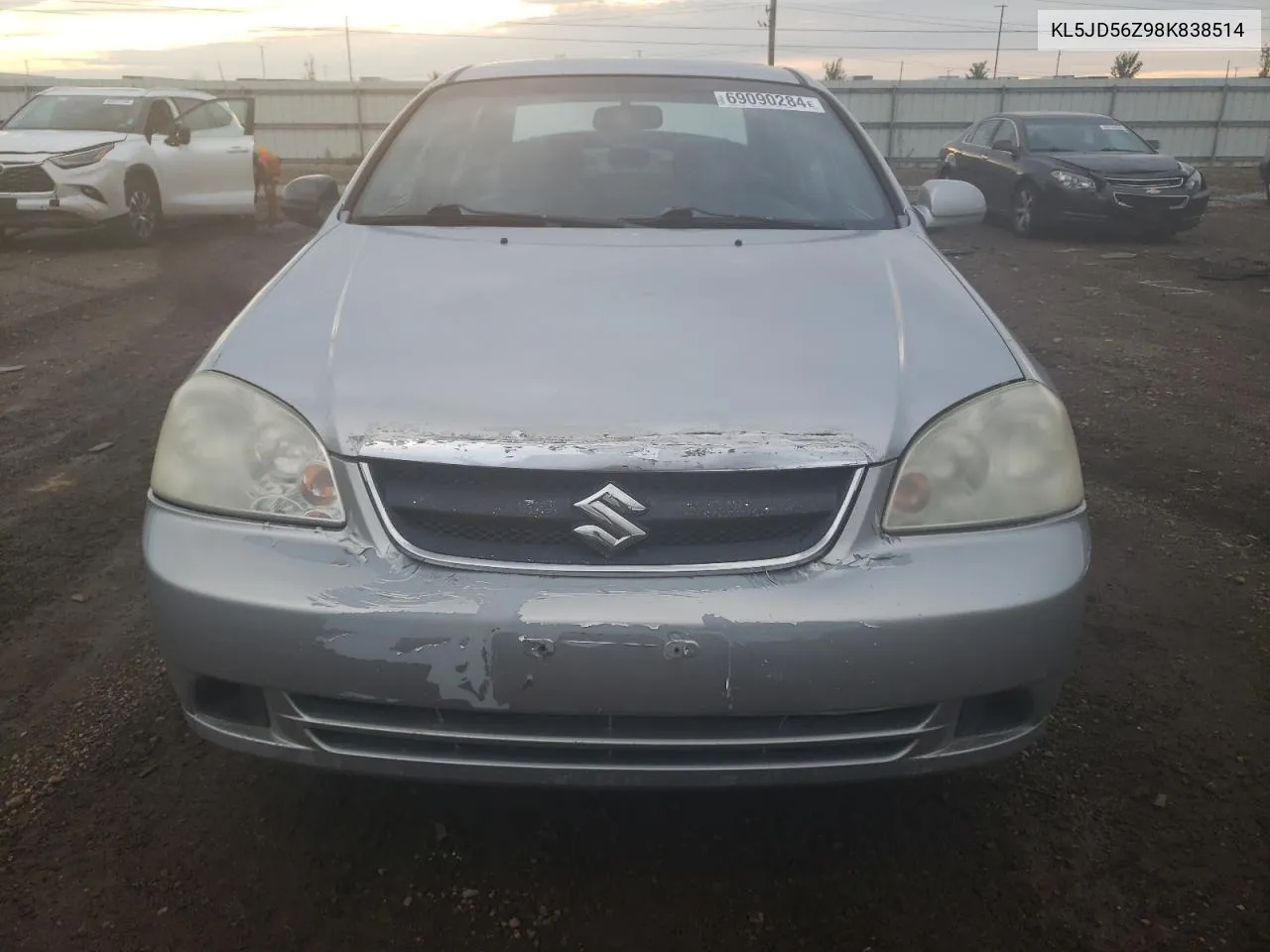 2008 Suzuki Forenza Base VIN: KL5JD56Z98K838514 Lot: 69090284