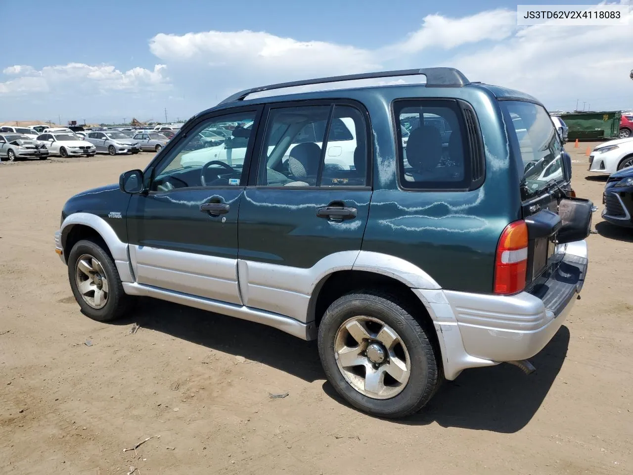 1999 Suzuki Grand Vitara Jx VIN: JS3TD62V2X4118083 Lot: 58913714