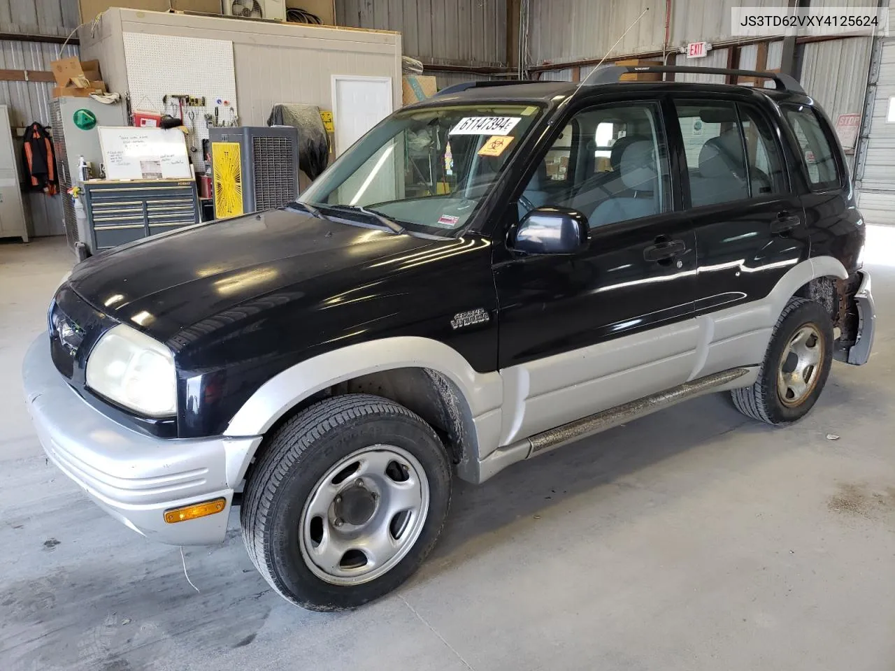 2000 Suzuki Grand Vitara Jlx Limited VIN: JS3TD62VXY4125624 Lot: 61147394