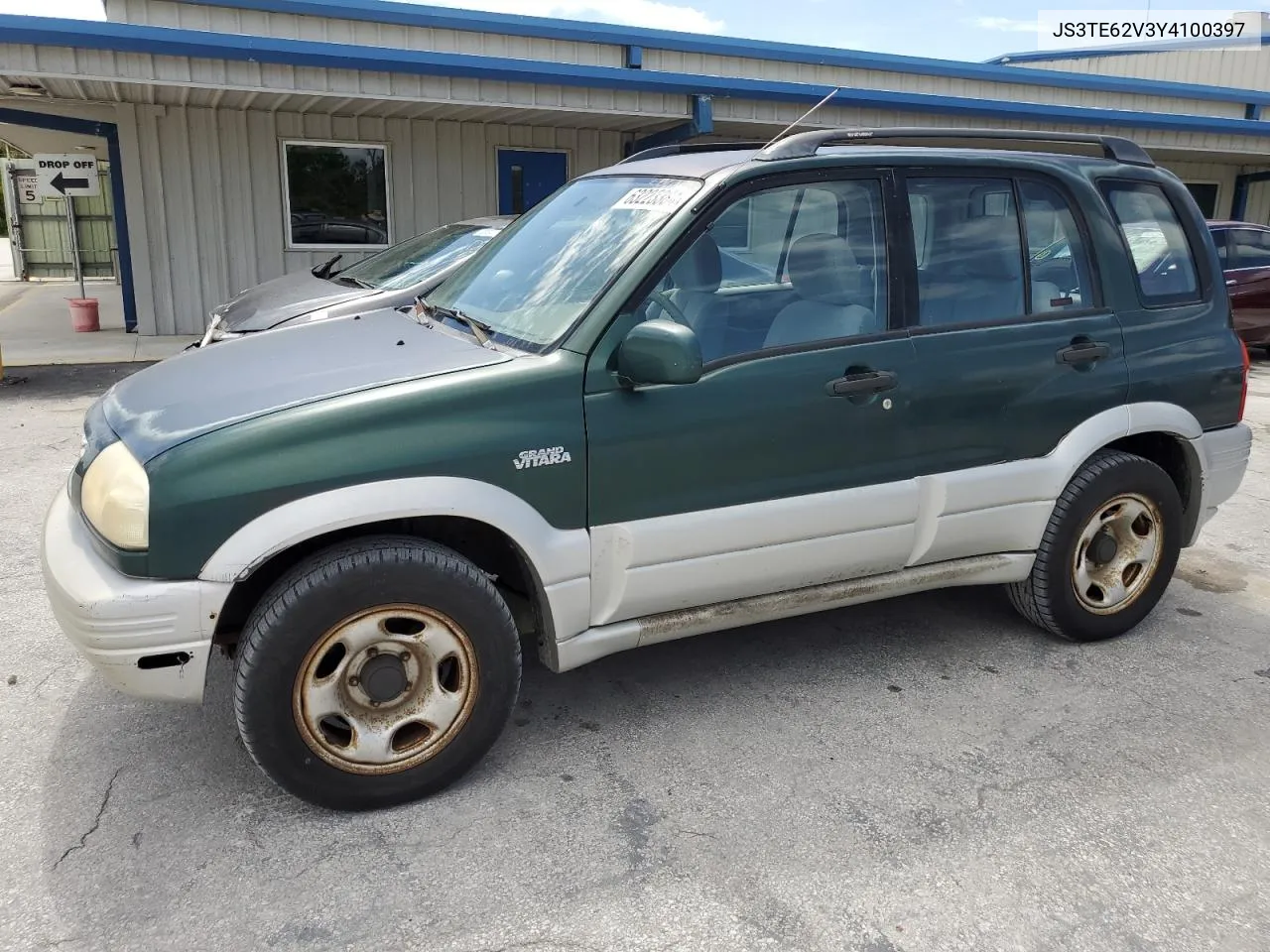 2000 Suzuki Grand Vitara Jls Limited VIN: JS3TE62V3Y4100397 Lot: 63223384