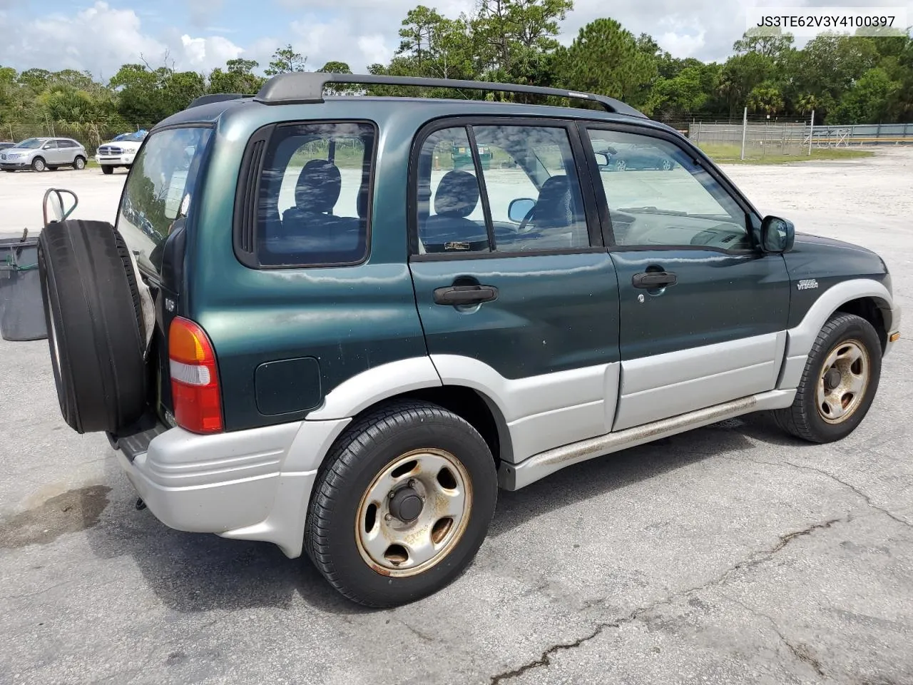 2000 Suzuki Grand Vitara Jls Limited VIN: JS3TE62V3Y4100397 Lot: 63223384