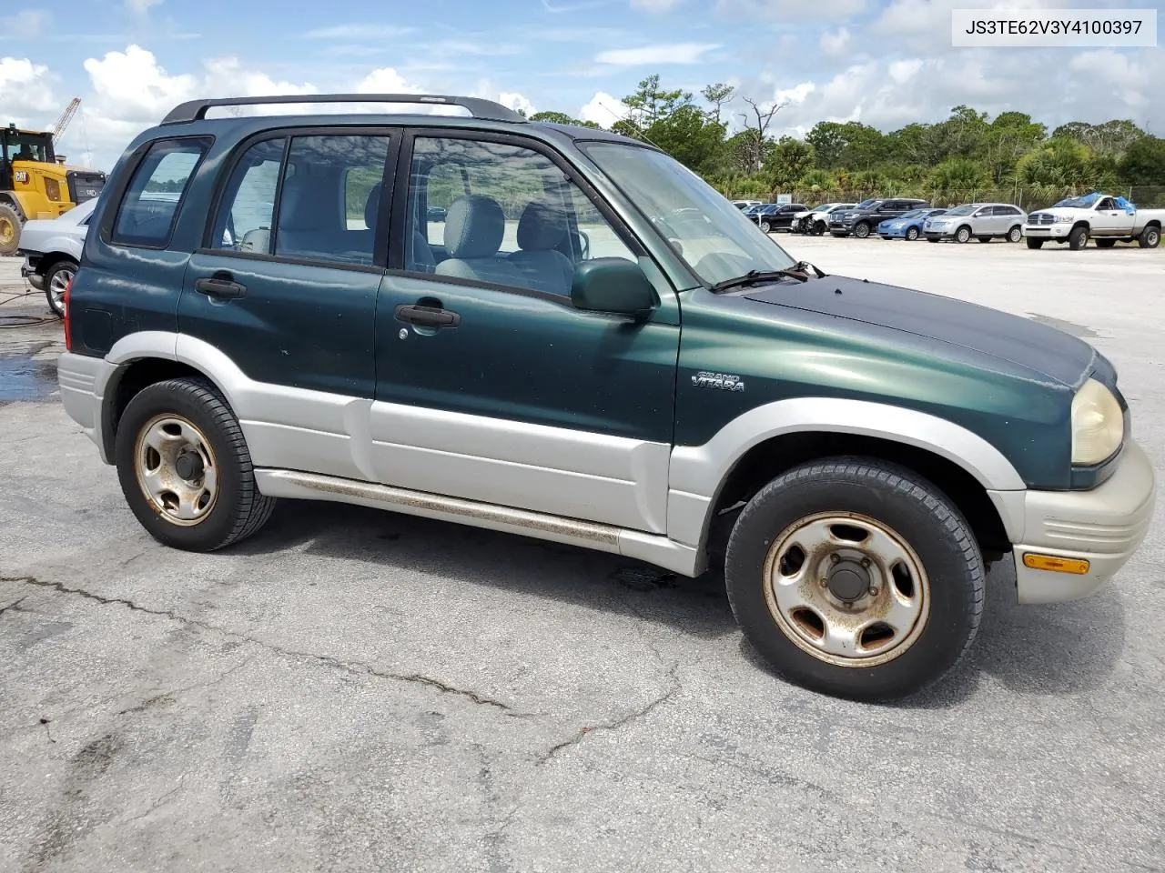 2000 Suzuki Grand Vitara Jls Limited VIN: JS3TE62V3Y4100397 Lot: 63223384