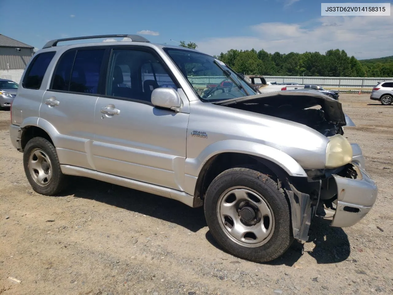 2001 Suzuki Grand Vitara Jx VIN: JS3TD62V014158315 Lot: 60621034