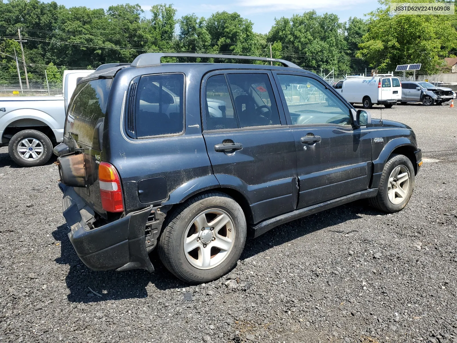 2002 Suzuki Grand Vitara Jlx Limited VIN: JS3TD62V224160908 Lot: 59236594