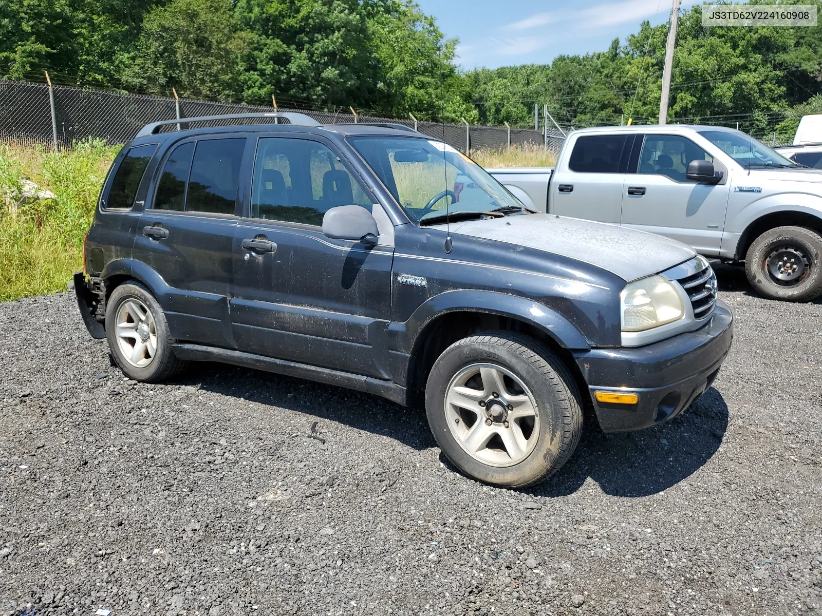 2002 Suzuki Grand Vitara Jlx Limited VIN: JS3TD62V224160908 Lot: 59236594