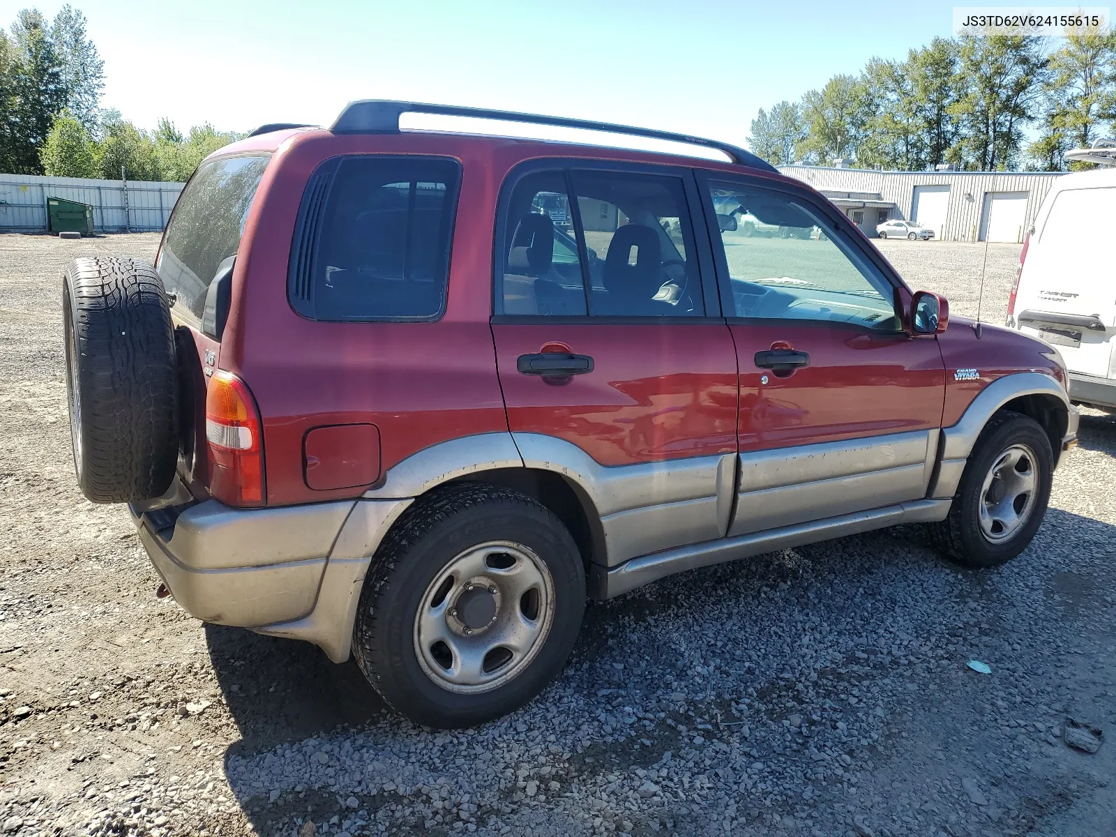 2002 Suzuki Grand Vitara Jlx Limited VIN: JS3TD62V624155615 Lot: 65796884