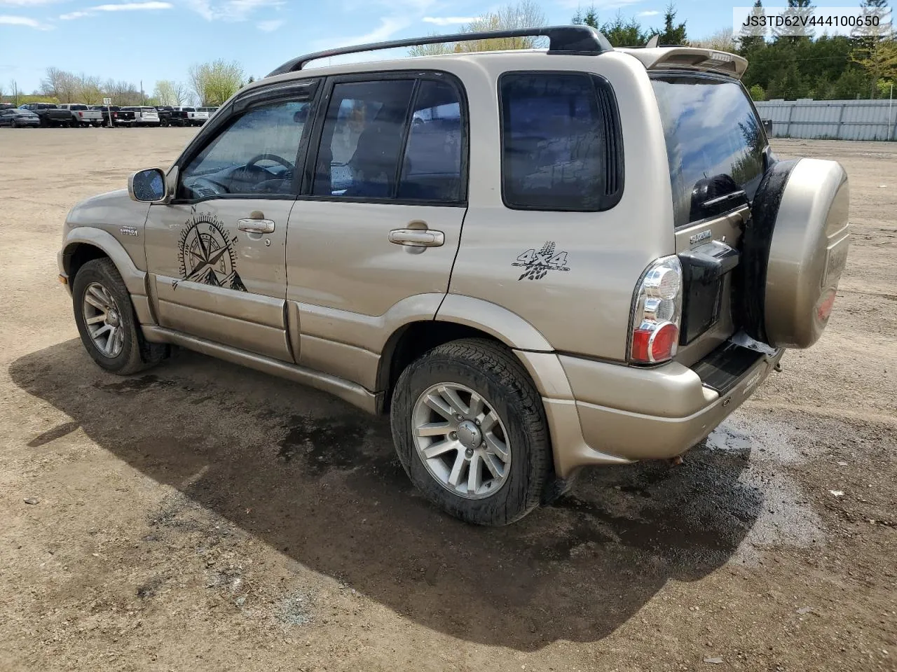 2004 Suzuki Grand Vitara Lx VIN: JS3TD62V444100650 Lot: 54004744