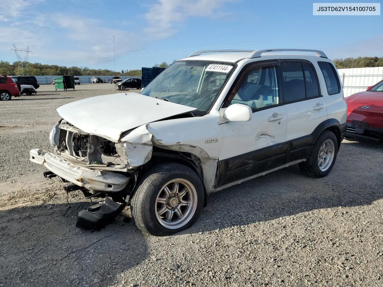 2005 Suzuki Grand Vitara Lx VIN: JS3TD62V154100705 Lot: 47411144