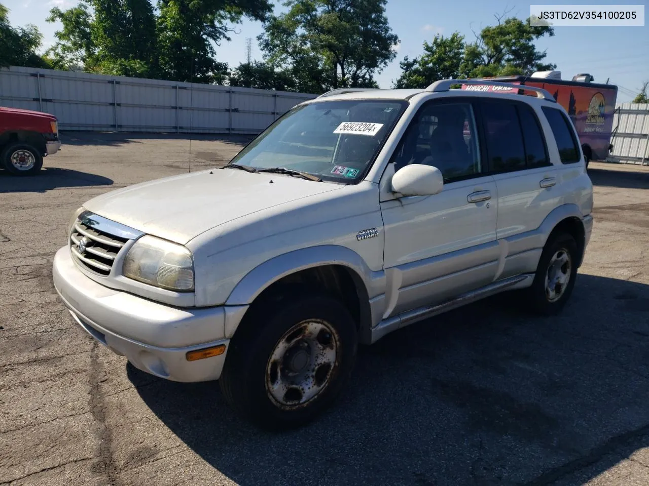 2005 Suzuki Grand Vitara Lx VIN: JS3TD62V354100205 Lot: 56923204