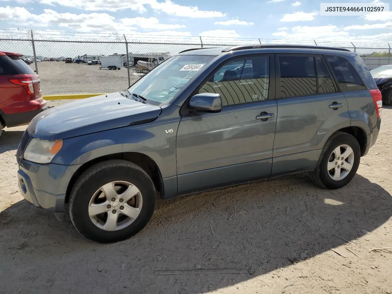 2006 Suzuki Grand Vitara Xsport VIN: JS3TE944664102597 Lot: 43584564