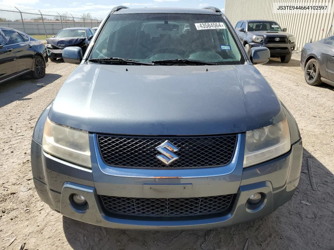 2006 Suzuki Grand Vitara Xsport VIN: JS3TE944664102597 Lot: 43584564