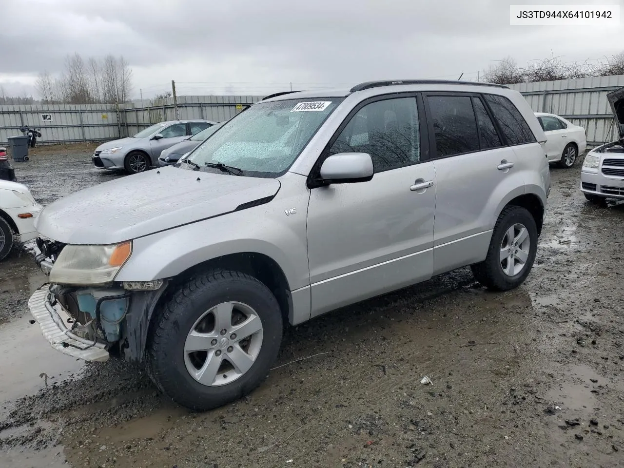 2006 Suzuki Grand Vitara Xsport VIN: JS3TD944X64101942 Lot: 47809534