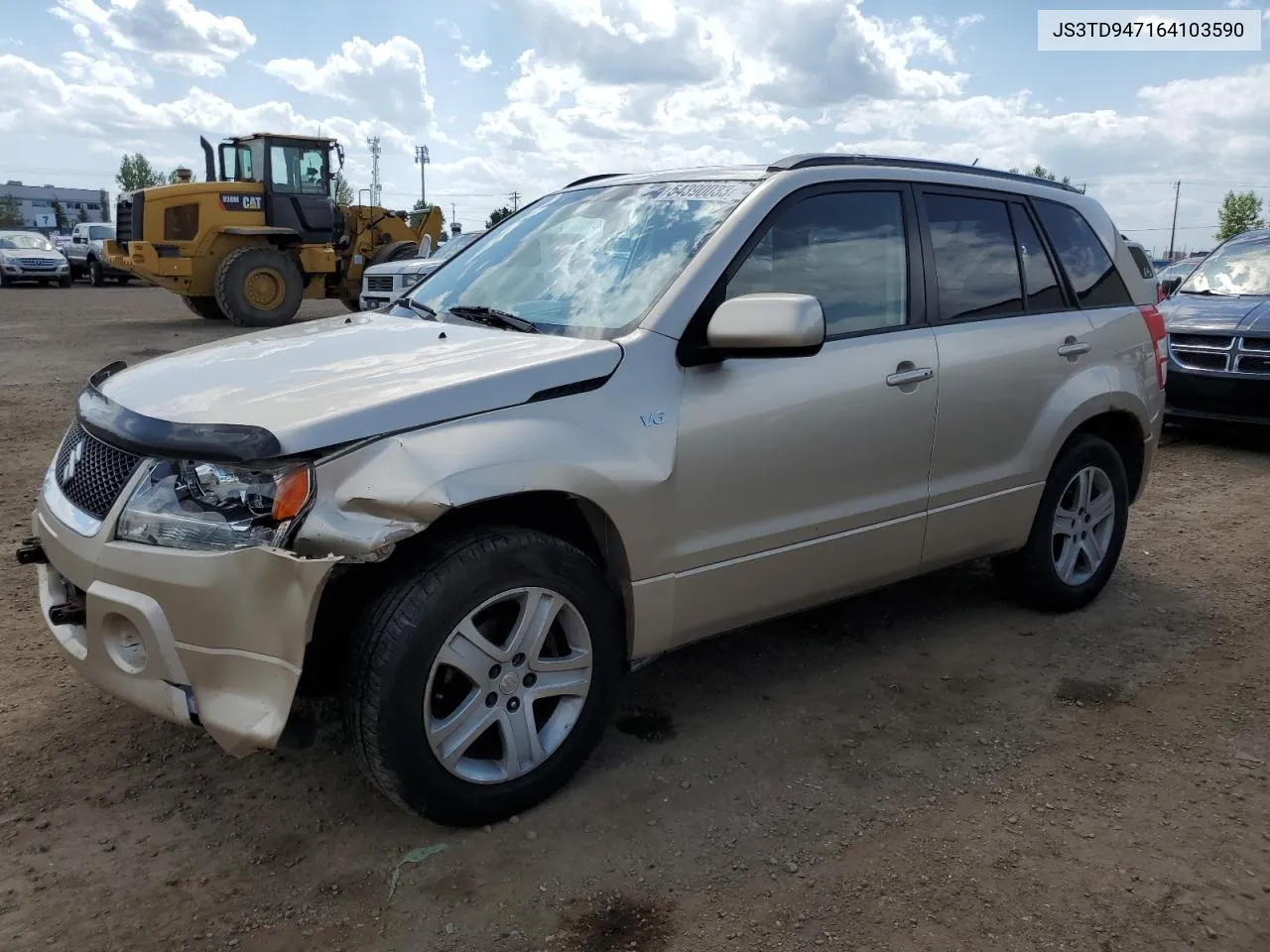 2006 Suzuki Grand Vitara Luxury VIN: JS3TD947164103590 Lot: 54390033