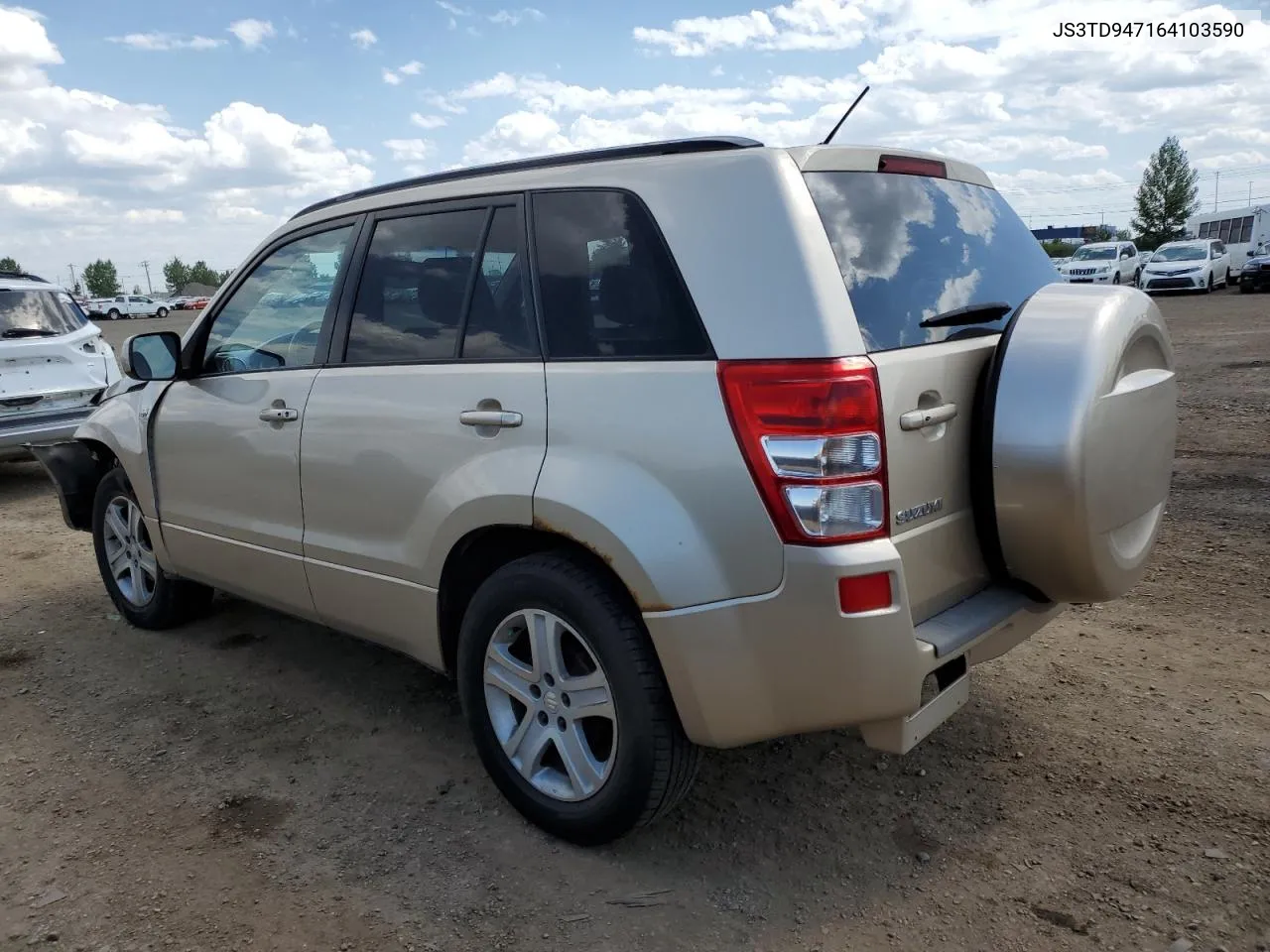 2006 Suzuki Grand Vitara Luxury VIN: JS3TD947164103590 Lot: 54390033