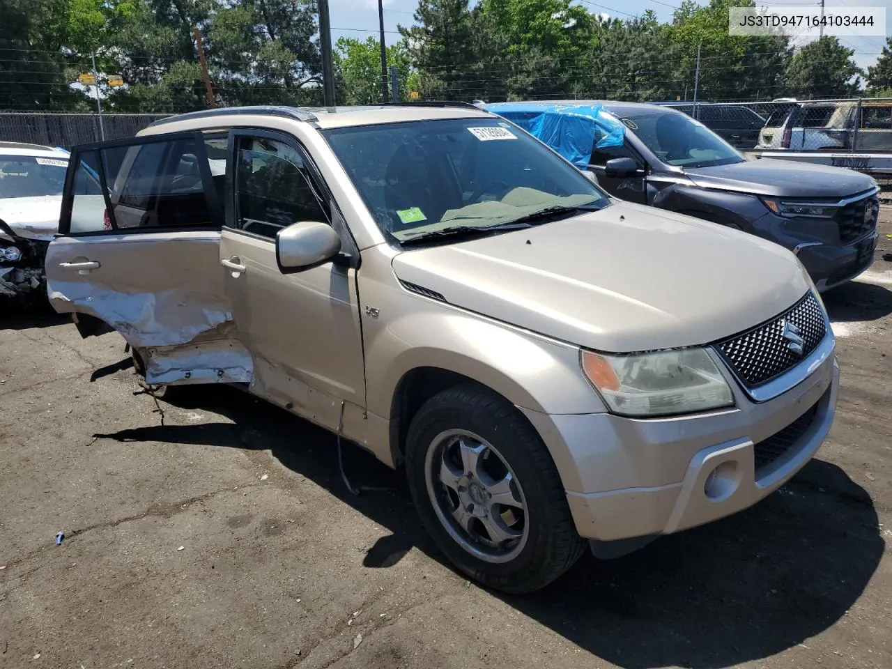 2006 Suzuki Grand Vitara Luxury VIN: JS3TD947164103444 Lot: 57126904